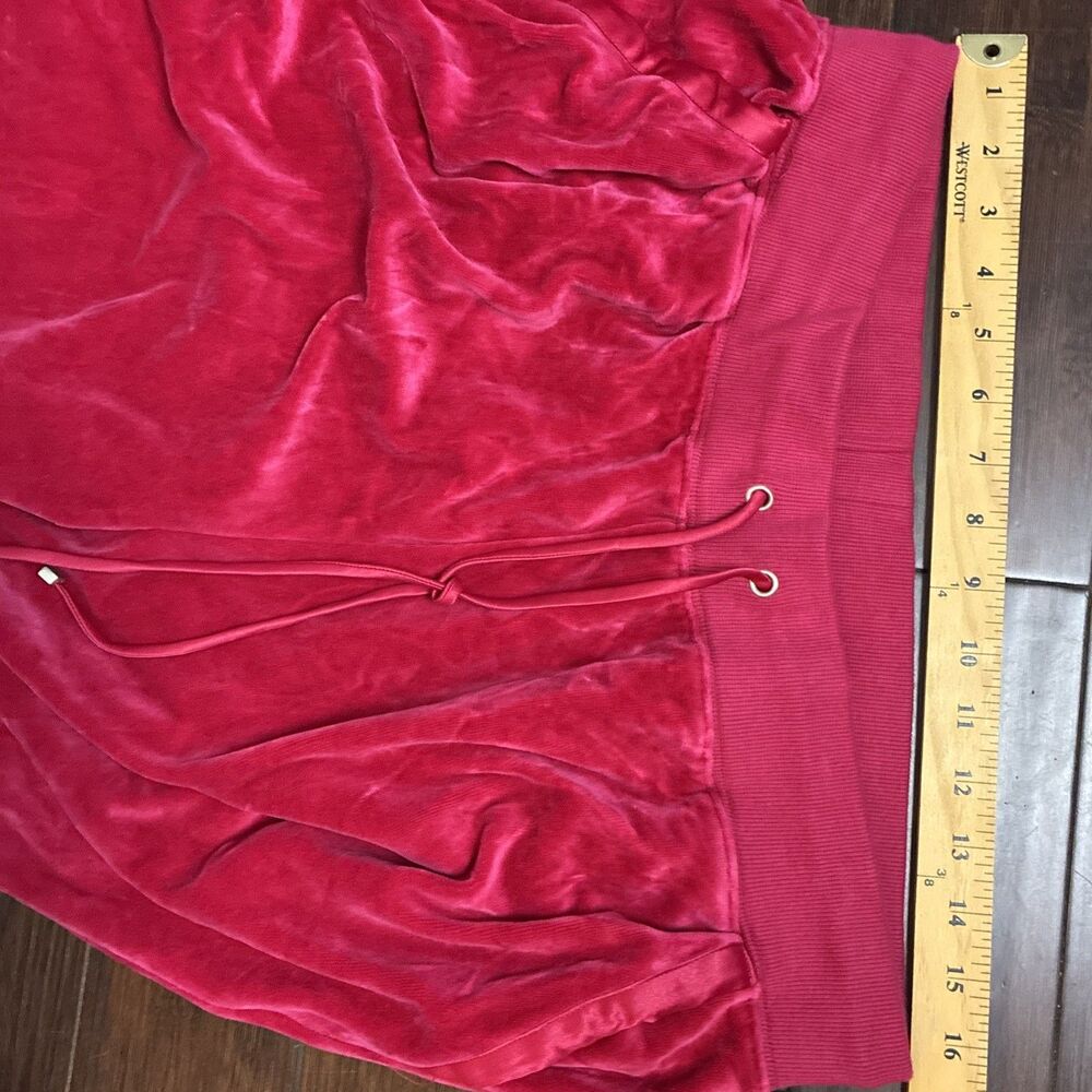 NEW Liz Claiborne Red Luxe Velour Pants Wide Leg Casual Holiday Womens Plus 2X - Picture 14 of 15